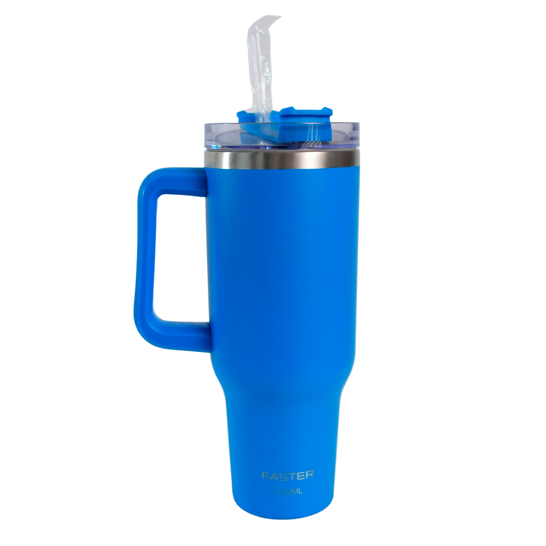 Copo Faster 1200 ML com Canudo