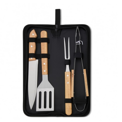 KIT CHURRASCO 4 PEÇAS