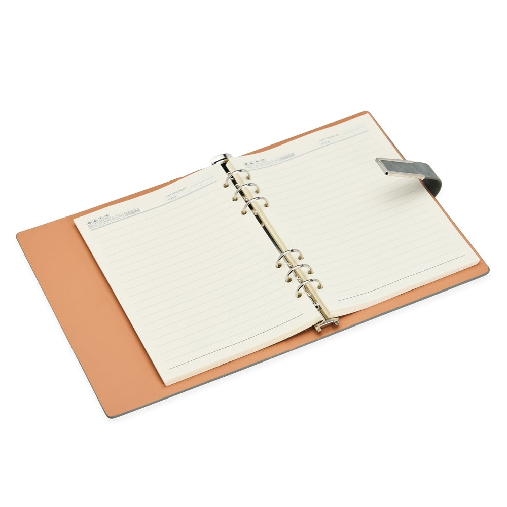 CADERNO FICHÁRIO PU