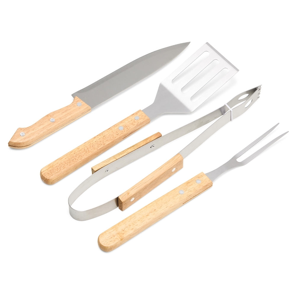 KIT CHURRASCO 4 PEÇAS