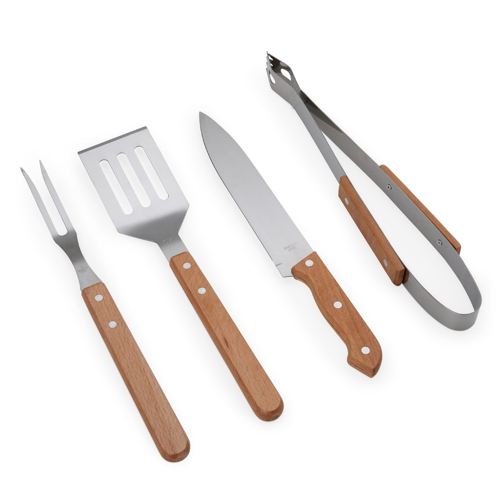 KIT CHURRASCO 4 PEÇAS