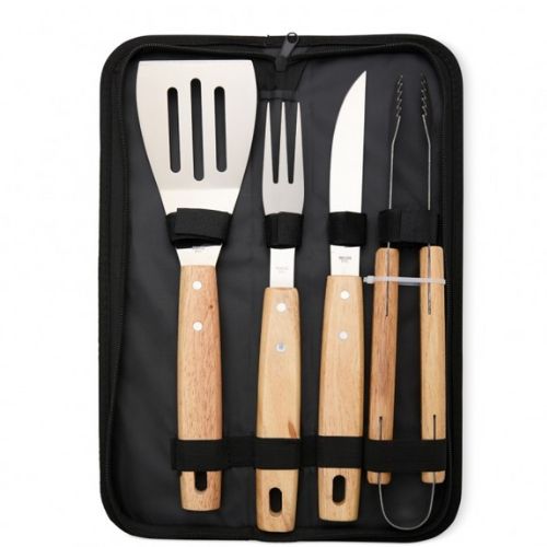 KIT CHURRASCO 4 PEÇAS