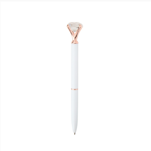 CANETA METAL DIAMANTE