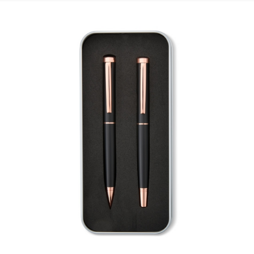 KIT CANETA ESFEROGRÁFICA E ROLLER