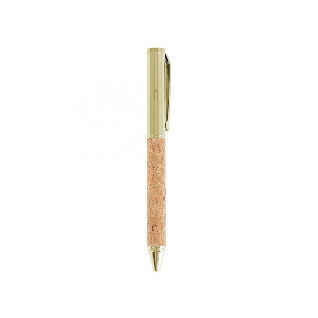 CANETA METAL E CORTIÇA