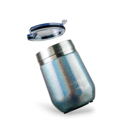 COPO TERMICO DE AÇO INOXIDAVEL COM PAREDE INTERNA ISOLADA A VACUO E CAPACIDADE DE 300 ML - FASTER